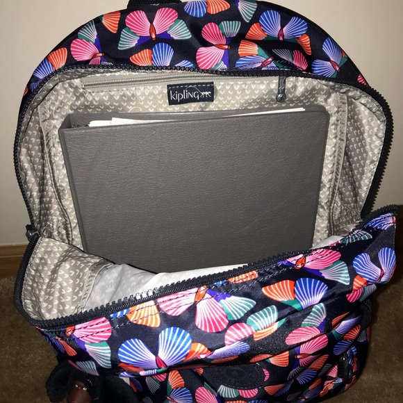 NWT! Kipling Carmine Backpack - Picture 12 of 16